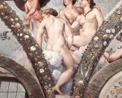 Cupid and the Three Graces - 拉斐尔